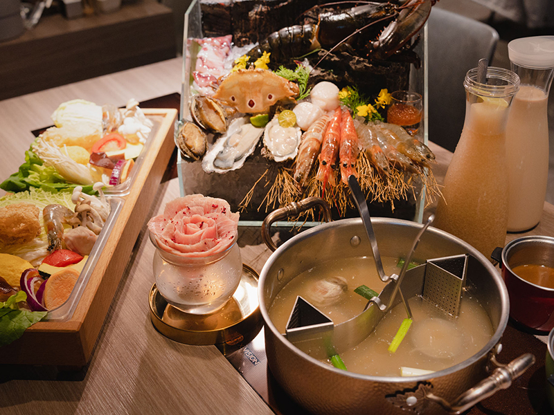中山區美食|享。鍋酒館浮誇系海鮮超驚人 搭配質感餐酒饗宴